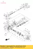 5UG461620000, Yamaha, behuizing, lager 2 yamaha yxr 450 660 2004 2005 2006 2007, Nieuw