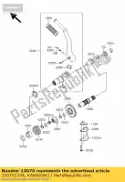 130701334, Kawasaki, guida, ritorno a molla kawasaki w  a c w650 650 , Nuovo