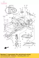 5VY242401000, Yamaha, zestaw graficzny yamaha yzf r 1000 1, Nowy