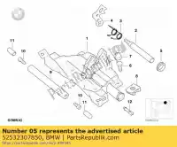 52532307850, BMW, lock kraag bmw  1200 1996 1997 1998 1999 2000 2001 2002 2003 2004, Nieuw