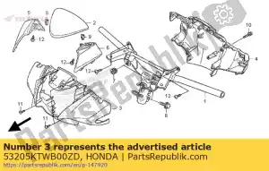 honda 53205KTWB00ZD pas de description disponible - La partie au fond