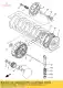 Molla, torsione (4v0) Yamaha 905081846300