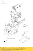 4743244H00, Suzuki, lid,battery hol suzuki sfv 650 2009 2010 2011 2012 2014 2015, New