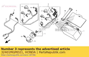 Honda 32401MGMD21 kabel, start vleermuis - Onderkant