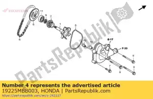 Honda 19225MBB003 chain, water pump drive ( - Bottom side