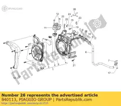 Here you can order the joint from Piaggio Group, with part number 840113: