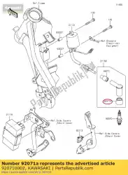 Here you can order the grommet an125d7f from Kawasaki, with part number 920710002: