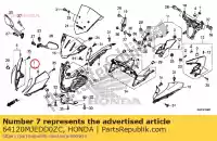 64120MJEDD0ZC, Honda, set cappuccio a, l. superiore(wl) *tipo1* honda  650 2017, Nuovo