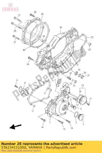 yamaha 5TA154151000 pokrywa, generator - Dół