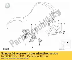 Here you can order the frame from BMW, with part number 46632313025: