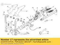 GU05433430, Piaggio Group, Lh plate moto-guzzi breva v ie norge norge polizia berlino 850 1100 1200 2005 2006 2008, New