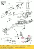 922100007, Kawasaki, moer, met flens, 5 mm ex500-e10 kawasaki  b5 united kingdom d tracker eliminator en er er-6f er-6n gpx gpz gtr h2 kle klr klx klz ninja tengai tr vn voyager vulcan w z zephyr zg zl zr zrx zx zxr zz r zzr 125 150 230 250 300 400 500 550 600 636 650 750 800 900 1000 1100 1200 1400 1700 19, Nieuw