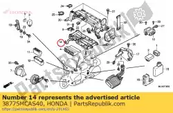 Tutaj możesz zamówić taca, automatyczny rejs od Honda , z numerem części 38775MCAS40: