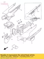 3NG217811000, Yamaha, emblema 1 yamaha xj xjf 900, Novo