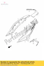 Here you can order the tape,rear frame from Suzuki, with part number 6814501DB0YFW: