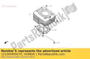 Honda 12100HN5670 cilindro comp. - Il fondo