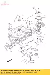 Here you can order the washer, plate from Yamaha, with part number 902010609000: