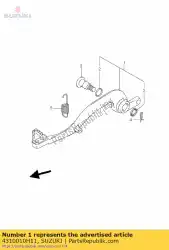 Ici, vous pouvez commander le pédale assy, ?? Frein auprès de Suzuki , avec le numéro de pièce 4310010H11: