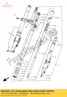 1KT231440000, Yamaha, joint, poussière yamaha tzr 125 250 1987 1988 1989 1993 1995 1997, Nouveau