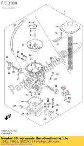 suzuki 1362124B01 conjunto de soporte - Lado inferior