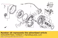 43410HM7000, Honda, nessuna descrizione disponibile al momento honda trx 400 450 2000 2001 2002 2003 2004, Nuovo