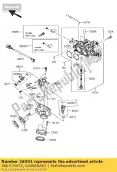 Here you can order the harness vn900b6f from Kawasaki, with part number 260310472: