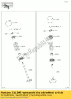 921801026, Kawasaki, calço, t = 2,80 zx600-d1 kawasaki  d er-6f er-6n kle klx klz ninja vulcan w z zx zxr zz r zzr 125 250 300 400 600 650 750 800 900 1000 1990 1991 1992 1993 1994 1995 1996 1997 1998 1999 2000 2001 2002 2003 2004 2005 2006 2007 2008 2009 2010 2011 2012 2013 2014 2015 2016 2017 2018 , Novo