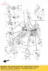 Ici, vous pouvez commander le klaxon auprès de Yamaha , avec le numéro de pièce 5MP833710000: