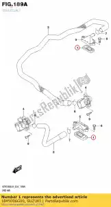 Suzuki 1845006G00 gruppo valvole, 2 ° - Il fondo