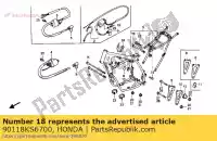 90118KS6700, Honda, brak opisu w tej chwili honda cr 125 250 1987 1988, Nowy