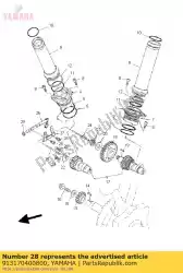 Here you can order the bolt,socket from Yamaha, with part number 913170400800: