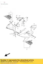 Ici, vous pouvez commander le bande, côté cowli auprès de Suzuki , avec le numéro de pièce 6868514J10JWR: