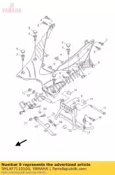 Aquí puede pedir soporte, principal de Yamaha , con el número de pieza 5MLXF7110100: