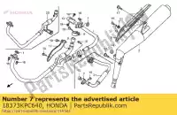 18373KPC640, Honda, Zespó?, rr. dawny. rura honda xl varadero v xl125v 80kmh 125 , Nowy