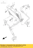 1660004F00, Suzuki, koeler, olie suzuki xf freewind u  xf650 650 , Nieuw