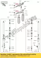 110572284, Kawasaki, 01 support kawasaki klx230r klx230 230 , Nouveau