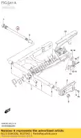 6121106G00, Suzuki, schacht, rr swgarm suzuki dl vstrom  u3 a aue ue au3 xt dl1000 v strom dl650 dl650a dl650xa dl650axt dl650aue dl650xaue 650 1000 , Nieuw