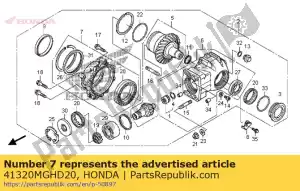 Honda 41320MGHD20 pokrywa sub assy., final ge - Dół