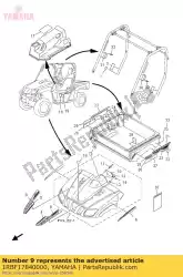 Tutaj możesz zamówić emblemat 4 od Yamaha , z numerem części 1RBF17840000: