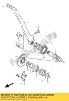 2624037E00, Suzuki, vitesse, démarrage suzuki rm  rmz rmx rm250 250 , Nouveau