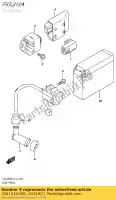 3341014H00, Suzuki, conjunto de bobina, ignición suzuki  dr z 70 2012 2014 2015 2016 2017 2018, Nuevo