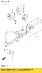 coil assy, ?? Ignit van Suzuki, met onderdeel nummer 3341014H00, bestel je hier online: