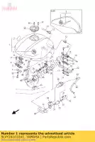 5LVY241010X1, Yamaha, réservoir de carburant comp. yamaha fzs s fazer 1000, Nouveau