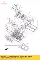 901191200300, Yamaha, bout, met ring yamaha  xt 1200 2010 2011 2012 2014 2015 2017 2019 2020 2021, Nieuw