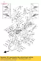 20S2163G1000, Yamaha, emblema 1 yamaha xj 600 2011, Nuevo