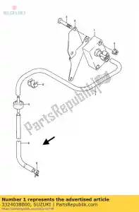 Suzuki 3324038B00 sensor, boost - Onderkant