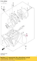 1383135F00, Suzuki, parafuso suzuki  gsr gsx r rm rm z 125 250 450 600 750 1000 2000 2001 2002 2003 2004 2005 2006 2007 2008 2009 2010 2011 2012 2014 2015 2016 2017 2018 2019, Novo