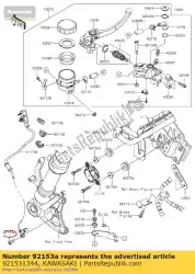 Here you can order the bolt,socket,6x16 klx250s9f from Kawasaki, with part number 921531344: