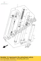 5117247H00, Suzuki, col, ressort suzuki gsx r1000 r1000z 1000 , Nouveau