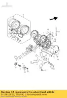 3419819F20, Suzuki, grommet suzuki gsf gsx sv 600 650 1200 1400 1999 2000 2001 2002 2003 2004 2005 2006 2007, New